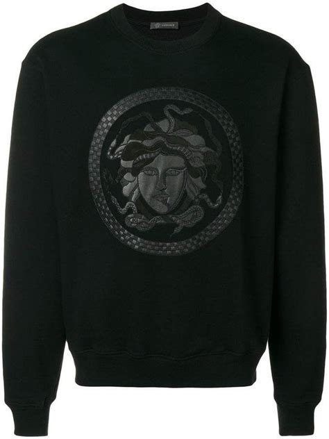 versace medusa sweatshirt mens|versace medusa shirt men.